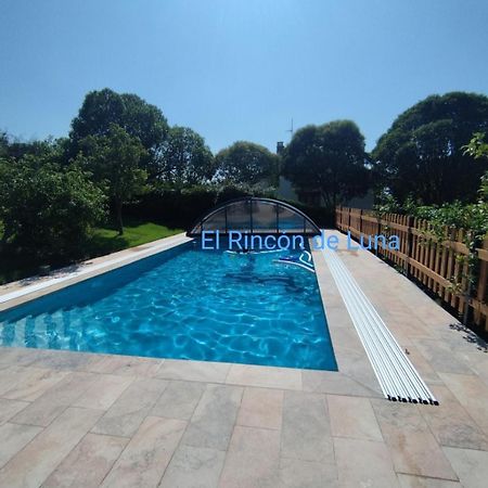Вилла Piscina Climatizada - Todo El Ano- Playa De La Nora-Chimenea- Barbacoa Кинтуэлес Экстерьер фото