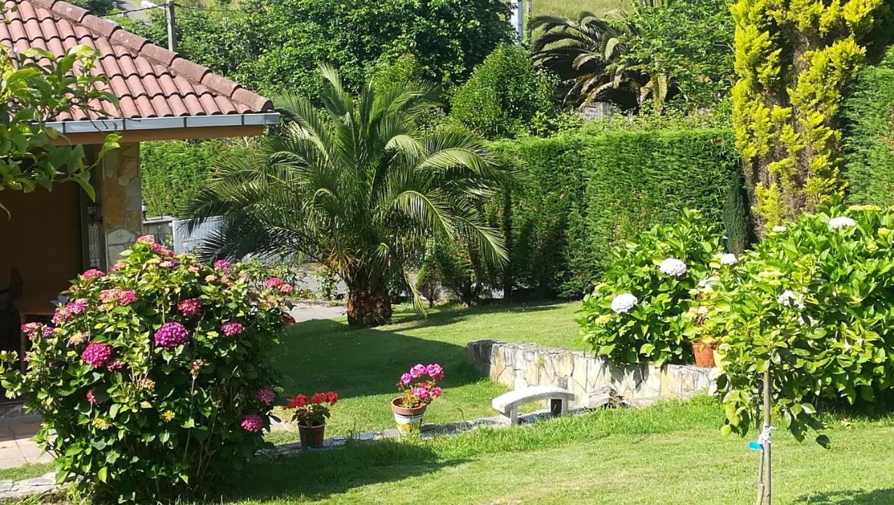 Вилла Piscina Climatizada - Todo El Ano- Playa De La Nora-Chimenea- Barbacoa Кинтуэлес Экстерьер фото