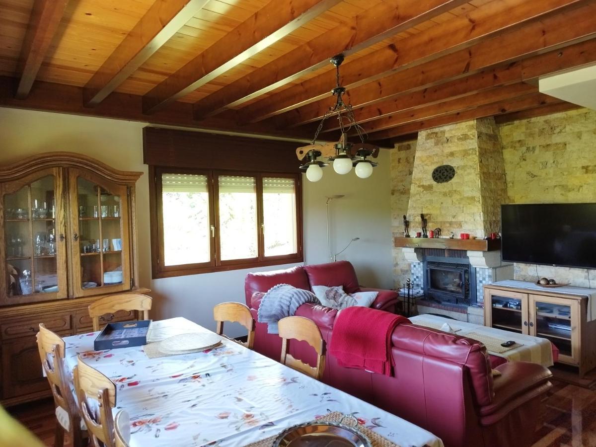 Вилла Piscina Climatizada - Todo El Ano- Playa De La Nora-Chimenea- Barbacoa Кинтуэлес Экстерьер фото